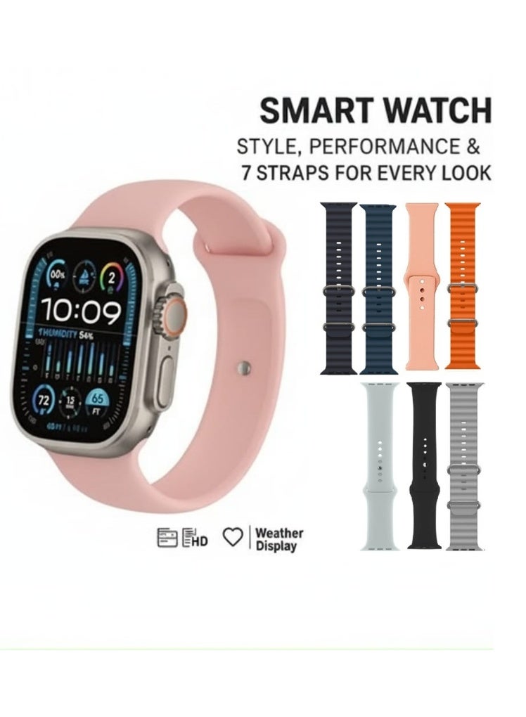 Smart Watch Ultra 7+1 Health Fitness Tracker Sport Watch 49MM - Image 5
